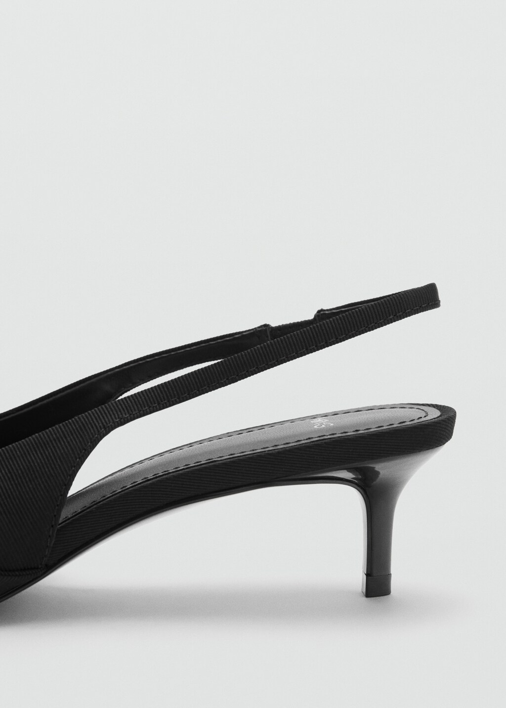 Knot heel shoes - Black