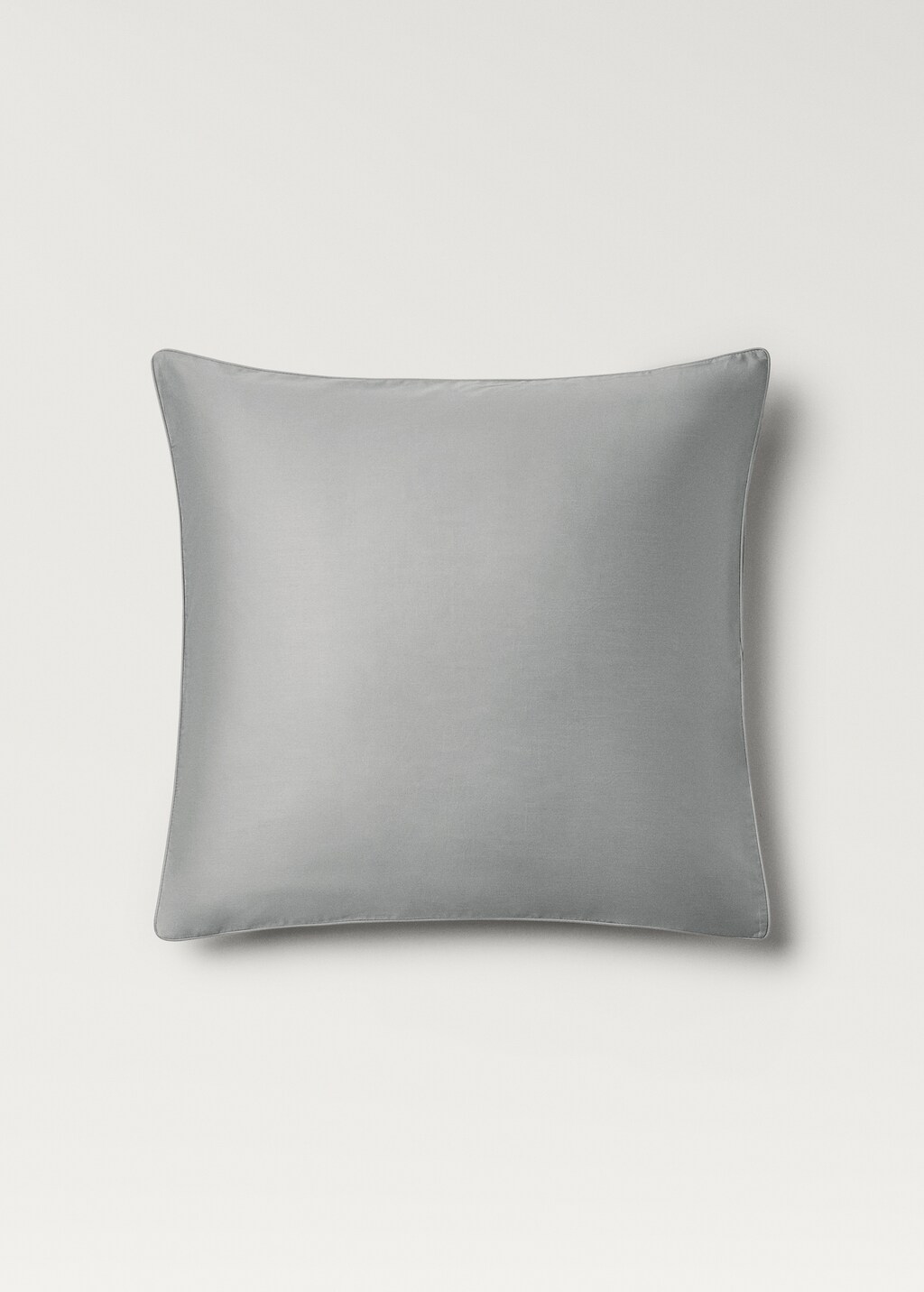 600-thread sateen cotton pillowcase, 60x60 cm - Pink