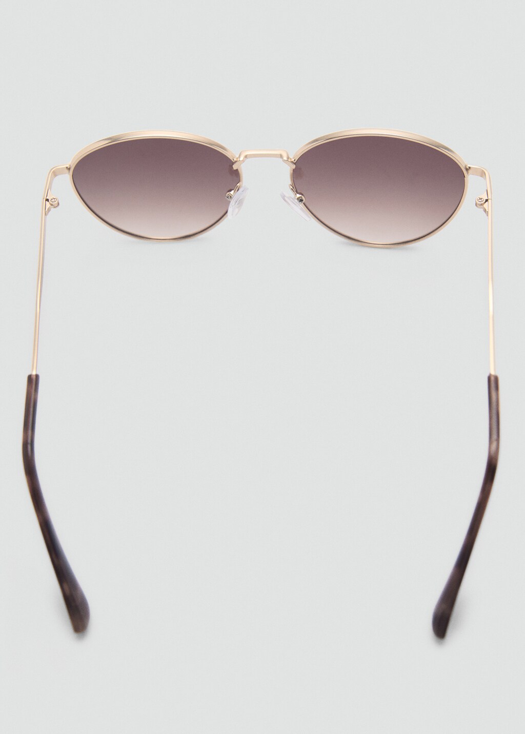 Metallic frame sunglasses - Gold