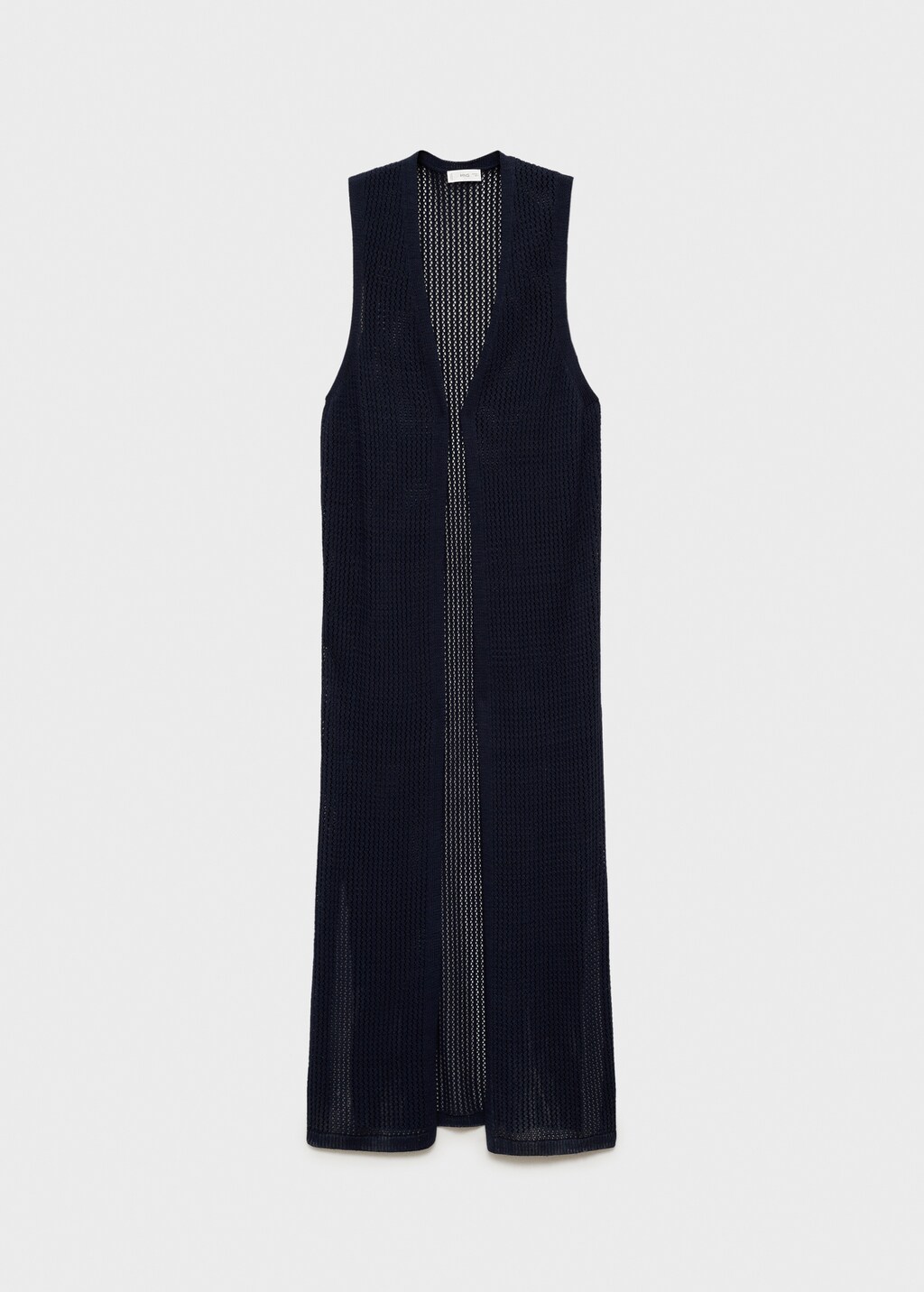 Long gilet - Dark Navy