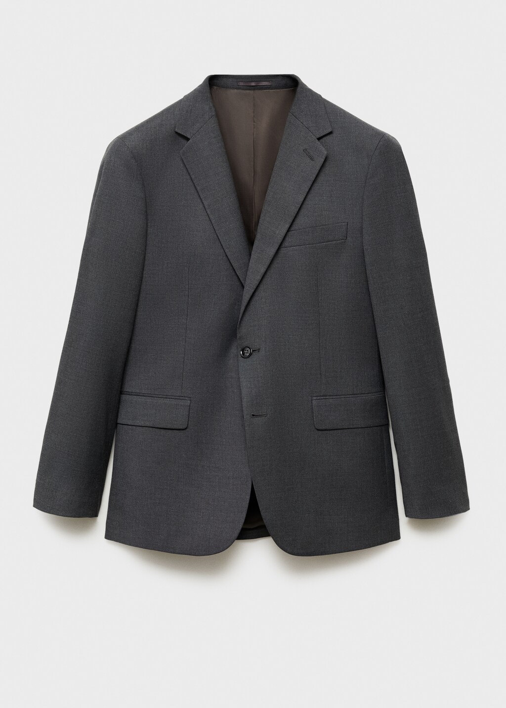 Milan slim-fit suit jacket - Dark Navy
