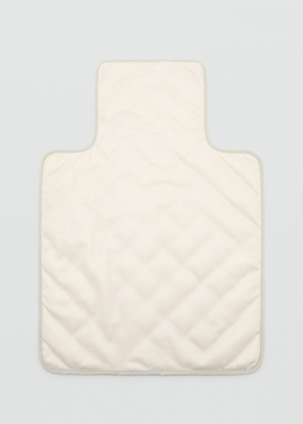 Padded travel changing mat - Pastel Green