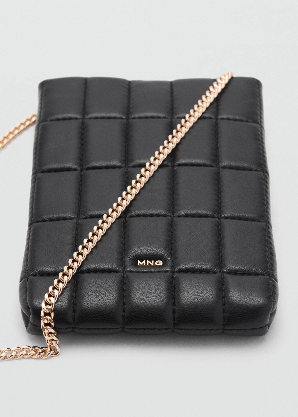 Padded mobile phone case - Black