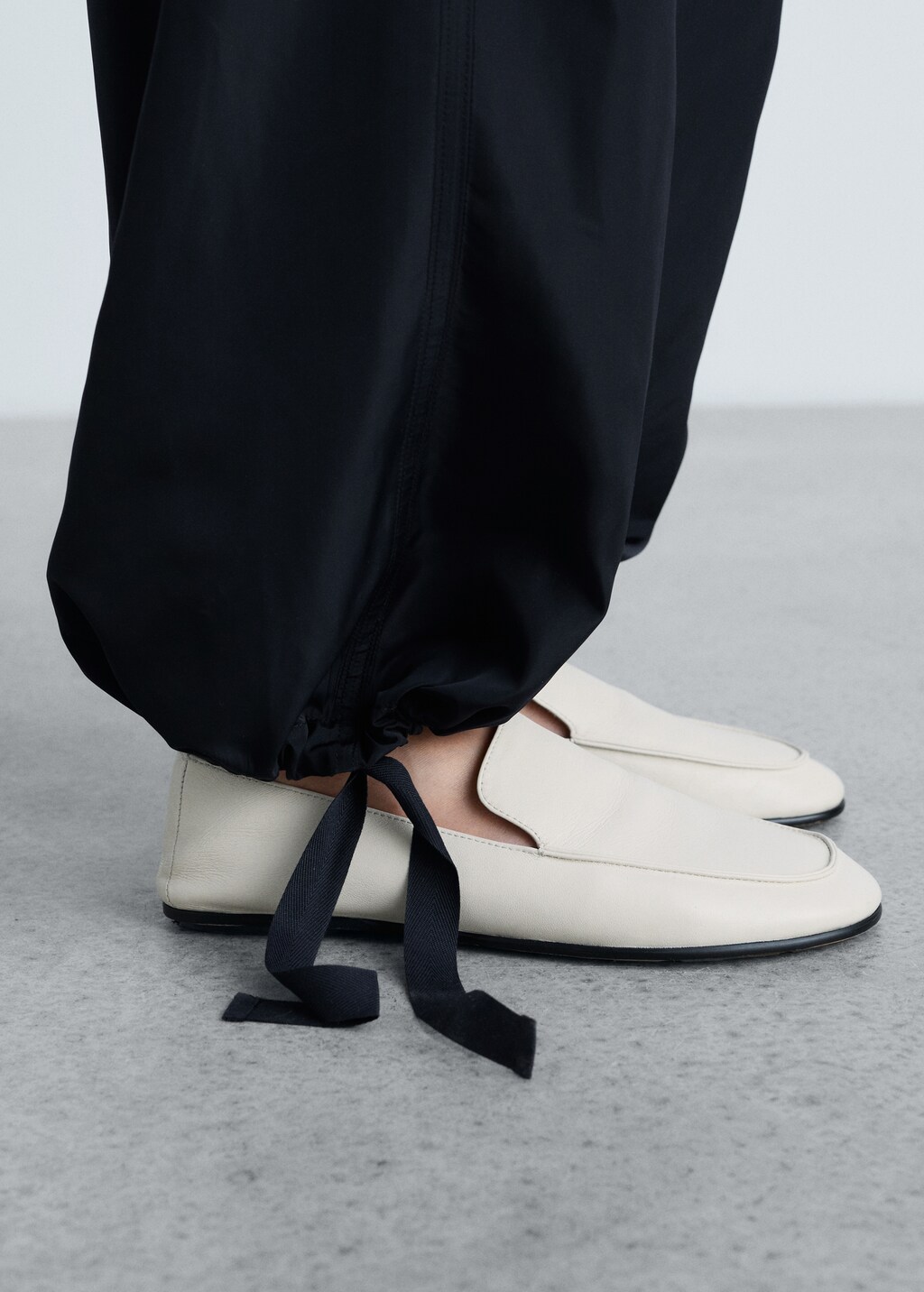 Cargo trousers with adjustable hem - Khaki