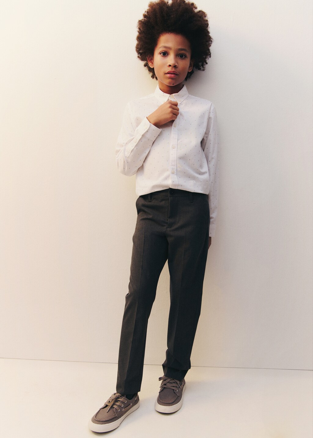 Nautical lace-up shoes - Grey