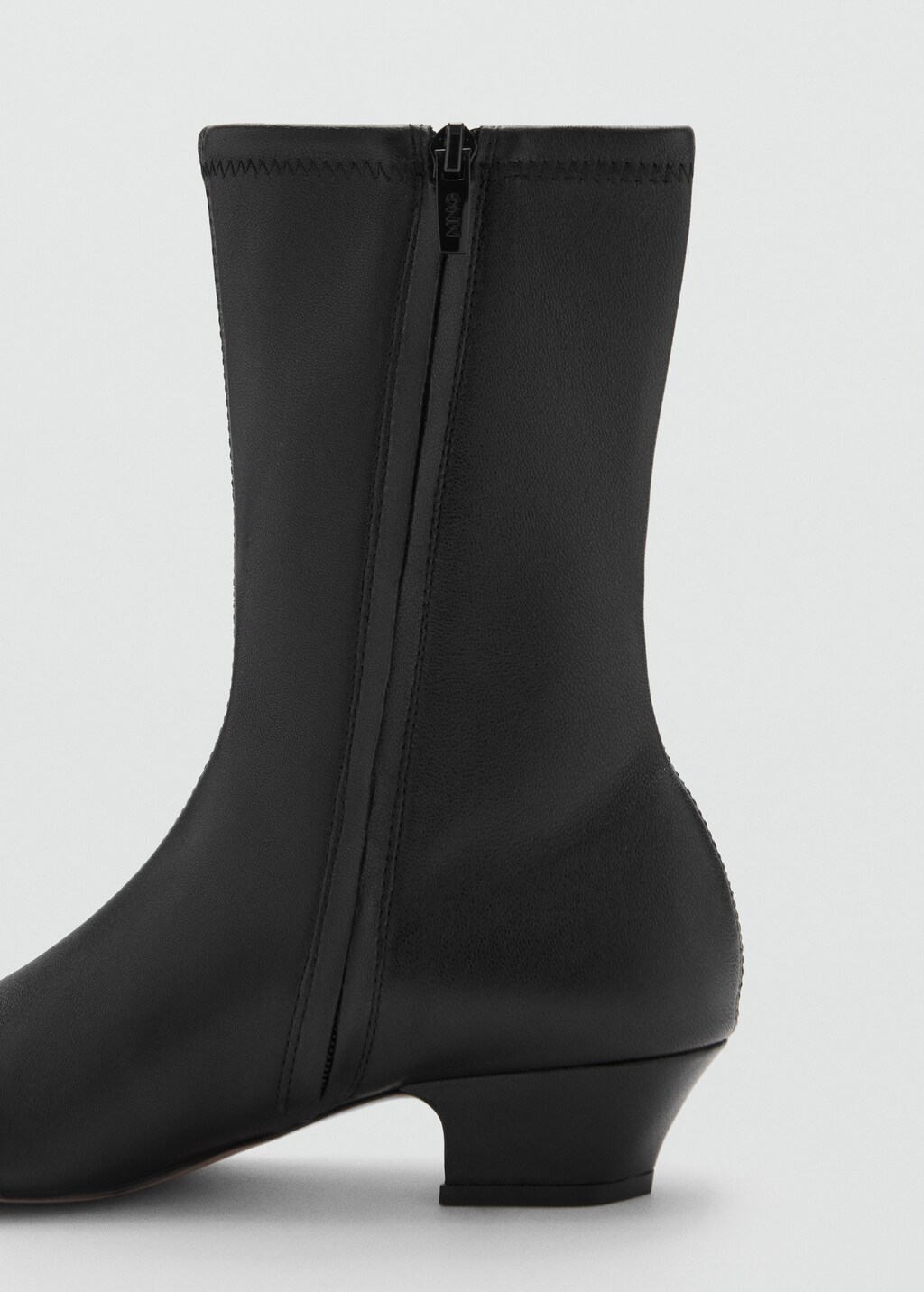 Soft leather boots - Black