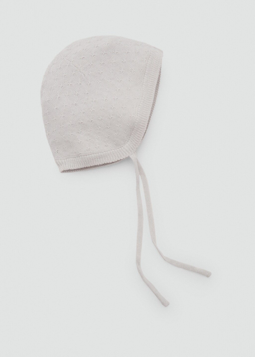 Knitted bonnet - Grey