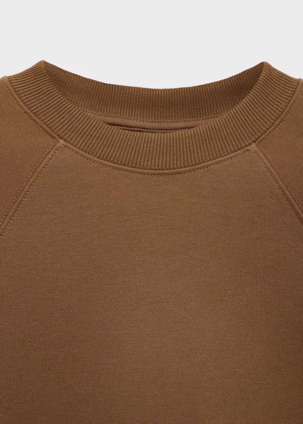 Relaxed-fit sweatshirt - Medium Brown