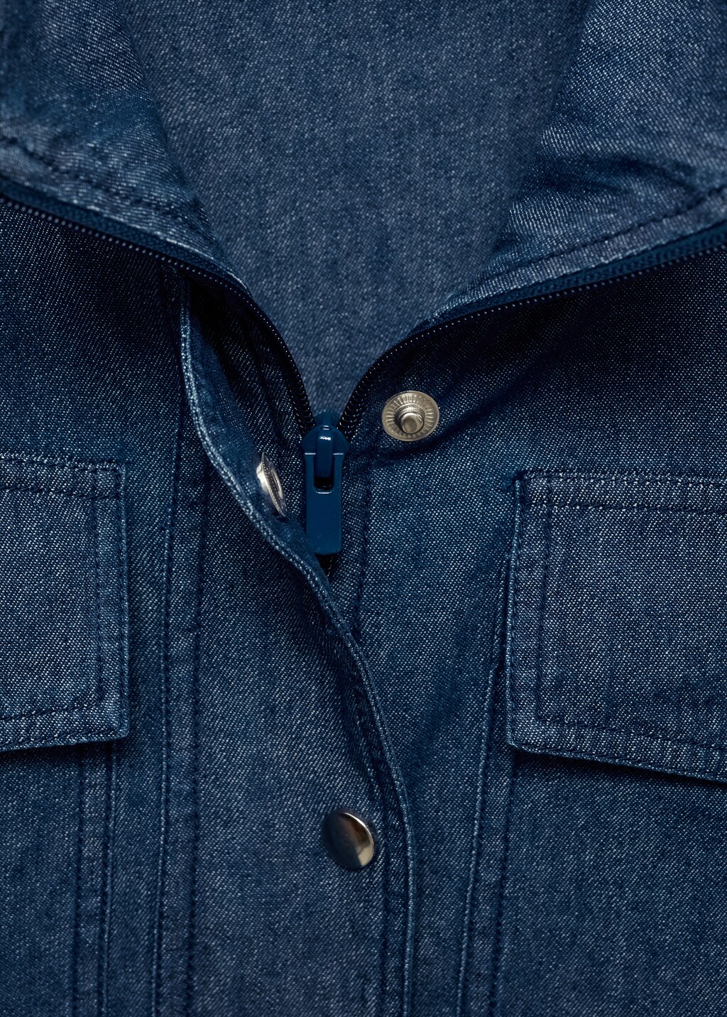 Pockets denim jacket - Medium Blue