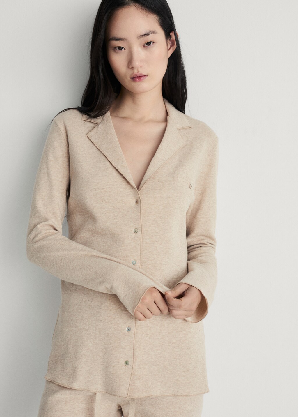 Double-face cotton t-shirt - Grey