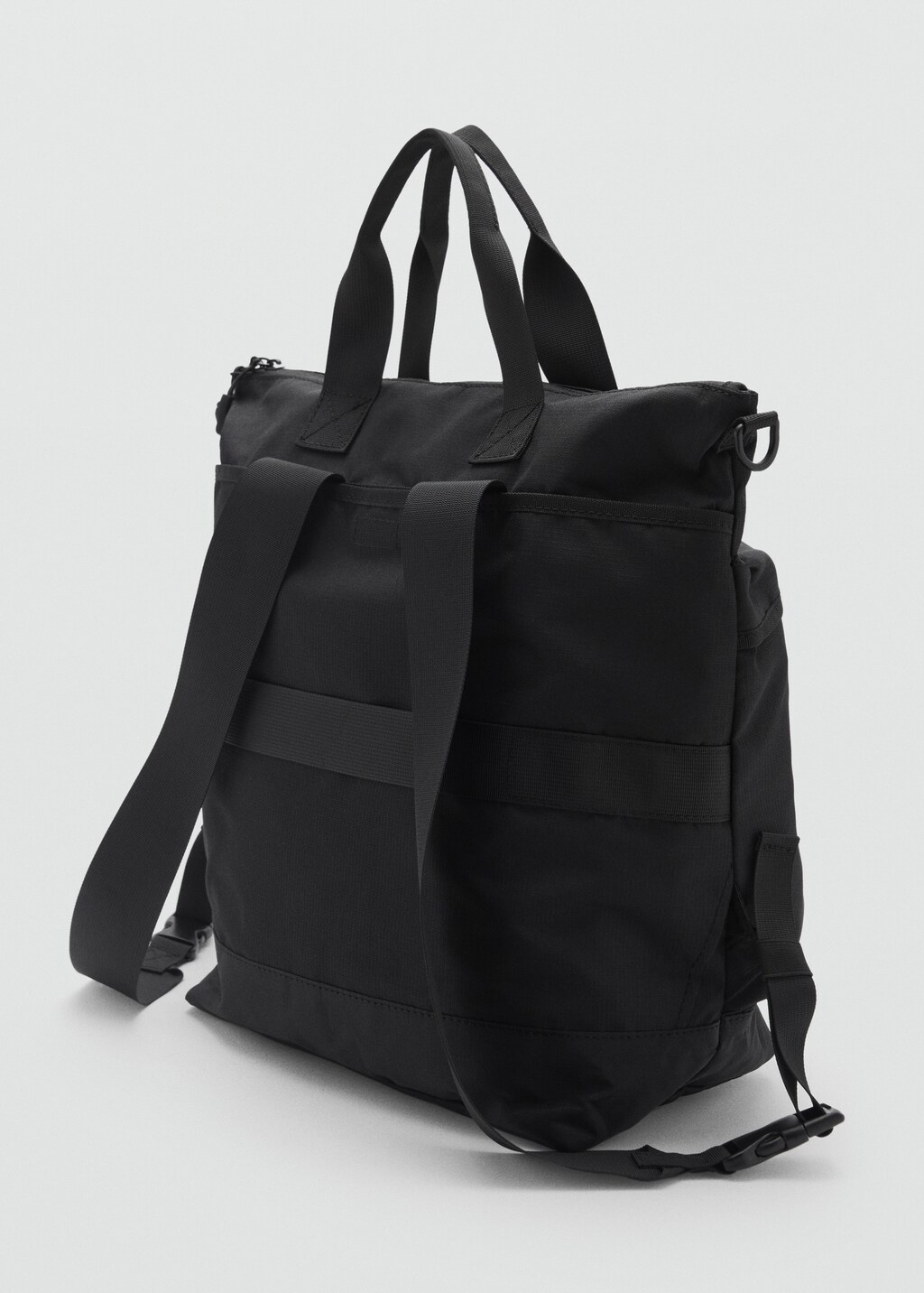 Multi-functional backpack with pockets - Black