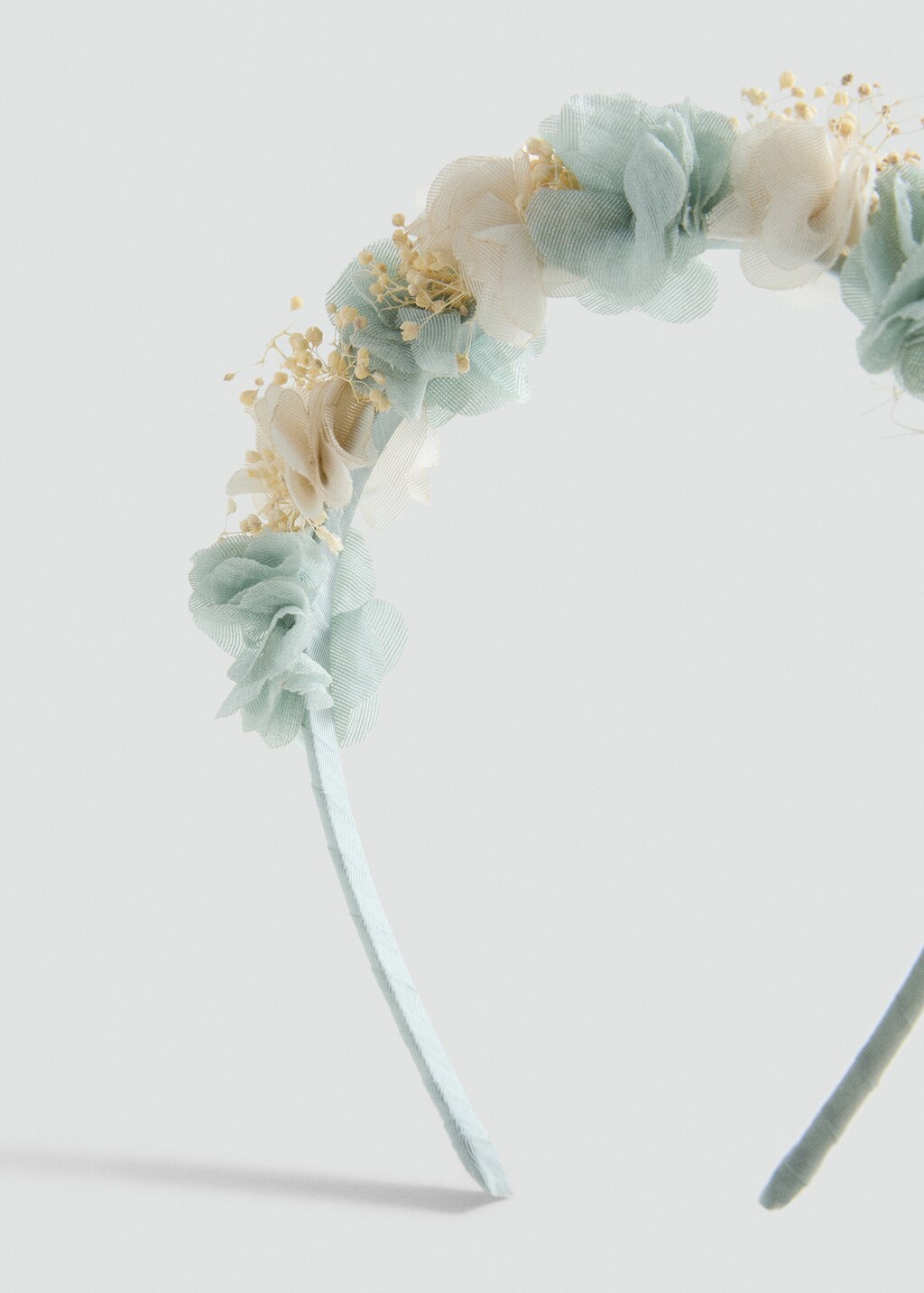 Flower hairband - Pale Pink