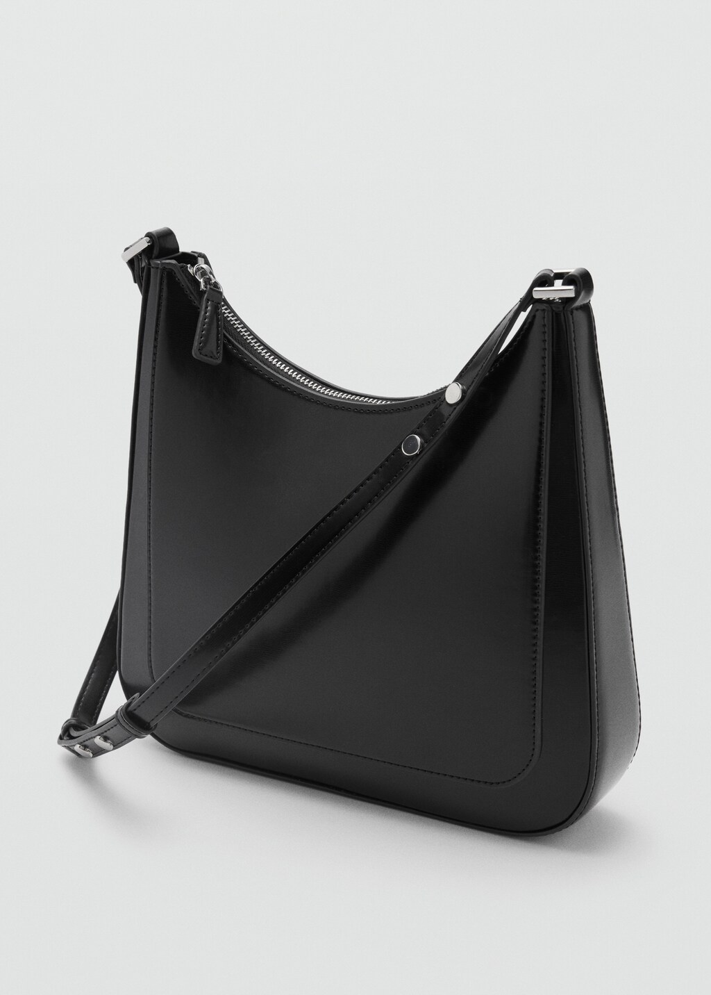 Square shoulder bag - Black