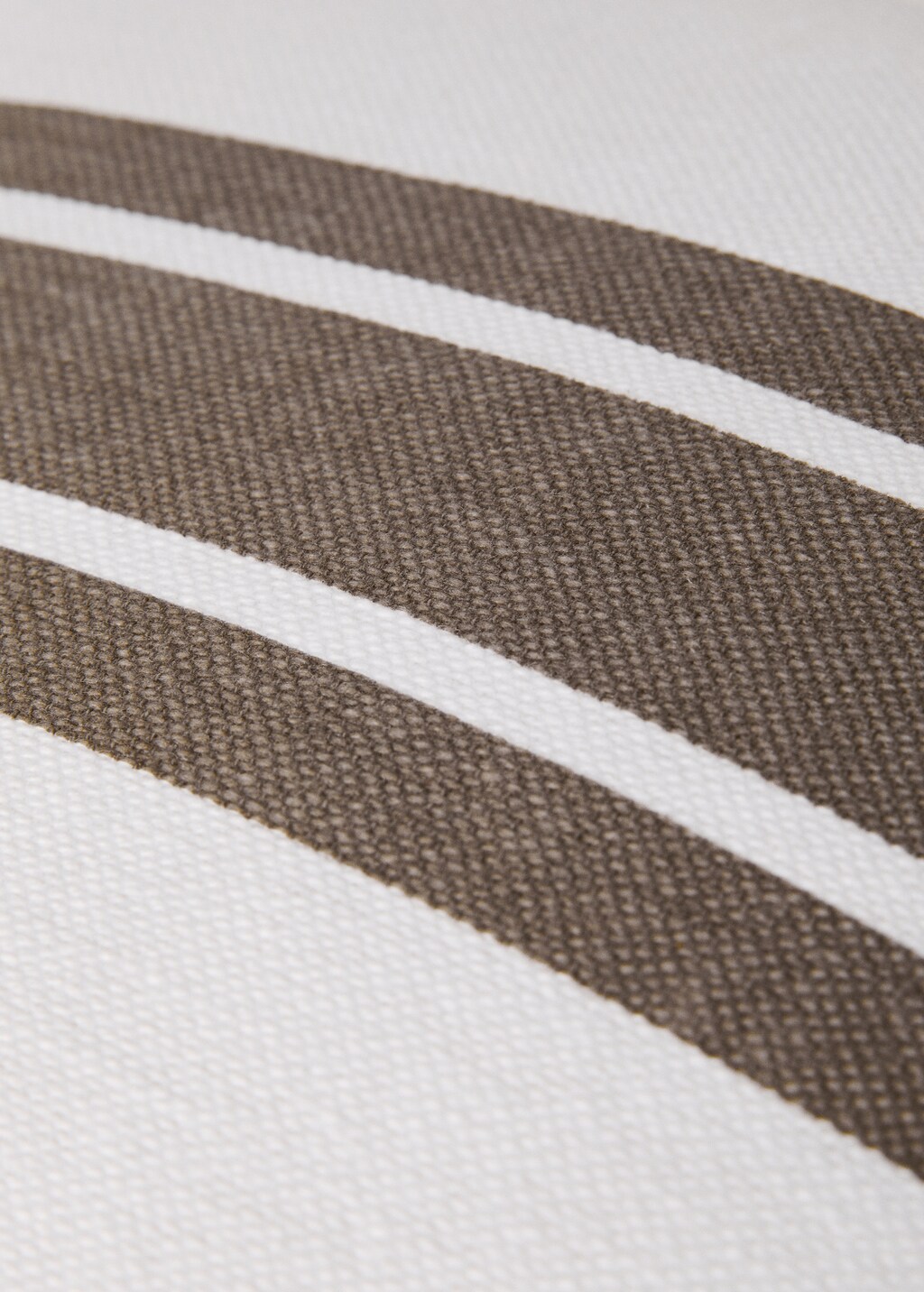 Cushion cover detail stripe 45x45 cm - Light/Pastel Grey
