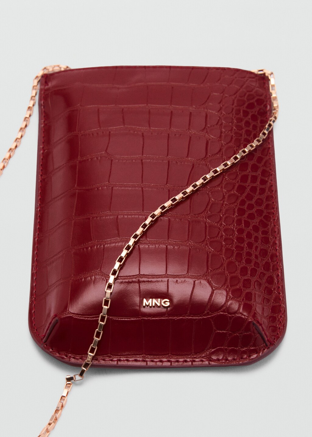 Crocodile mobile case - Red