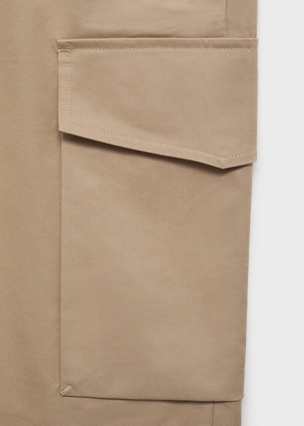 Relaxed-fit cargo trousers - Medium Brown