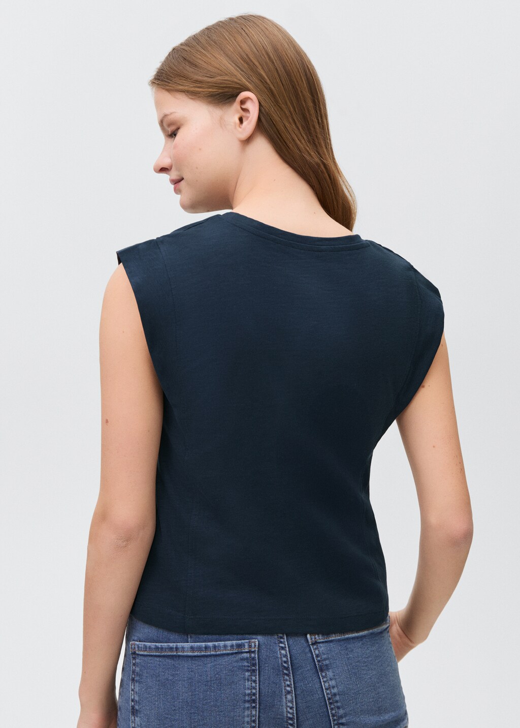 Pleated T-shirt - Off White