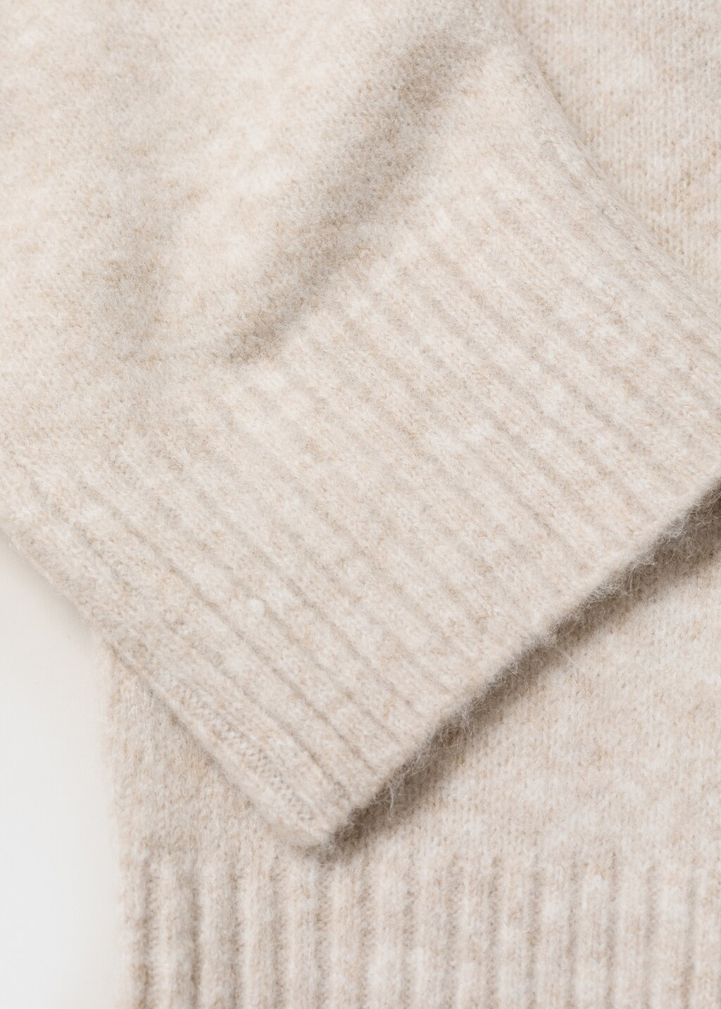 Short knitted cardigan - Grey