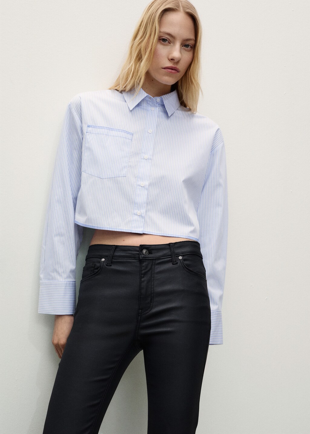 Sienna flared cropped jeans - White