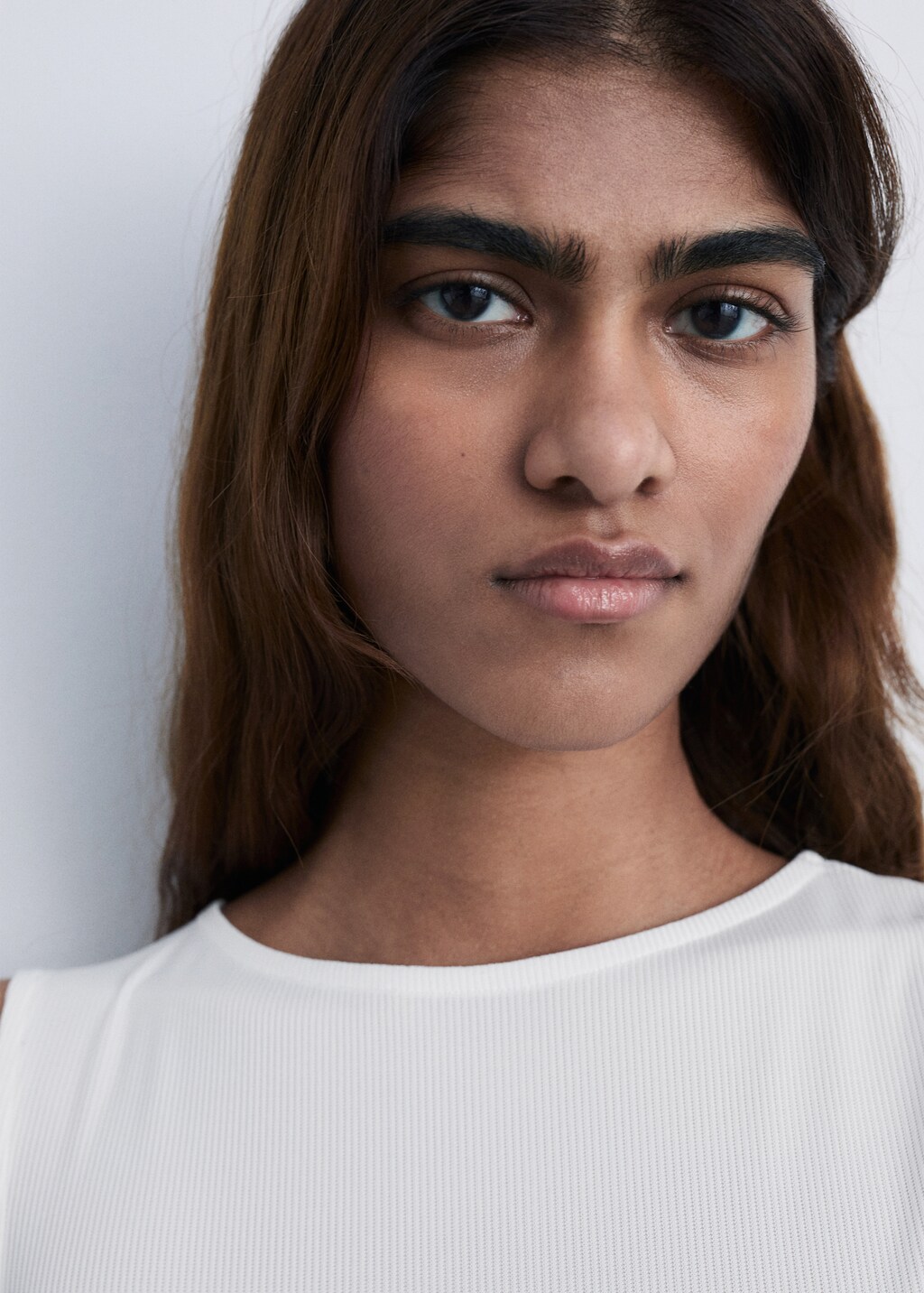 Pleated long dress - Black