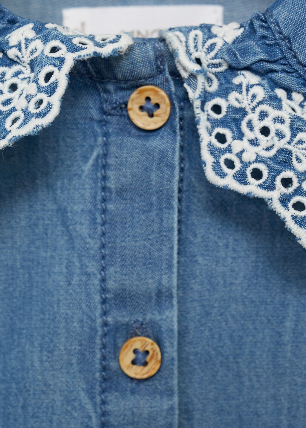 Denim cotton shirt - Medium Blue