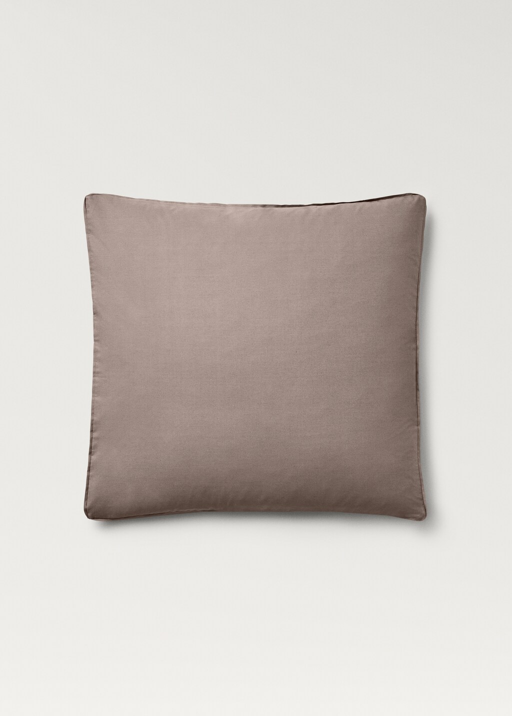 300-thread percale cotton pillowcase  60x60cm - Light/Pastel Grey