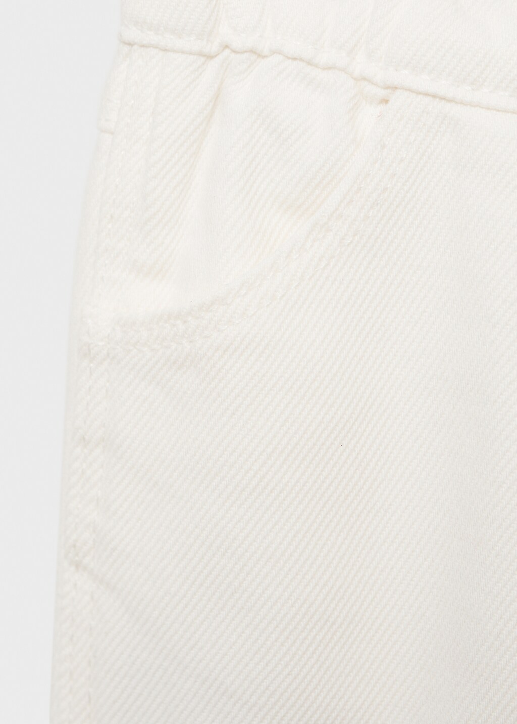 Elastic waist trousers - Off White