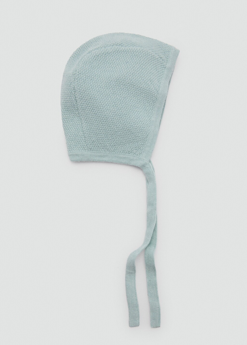 Knitted bonnet - Mint Green