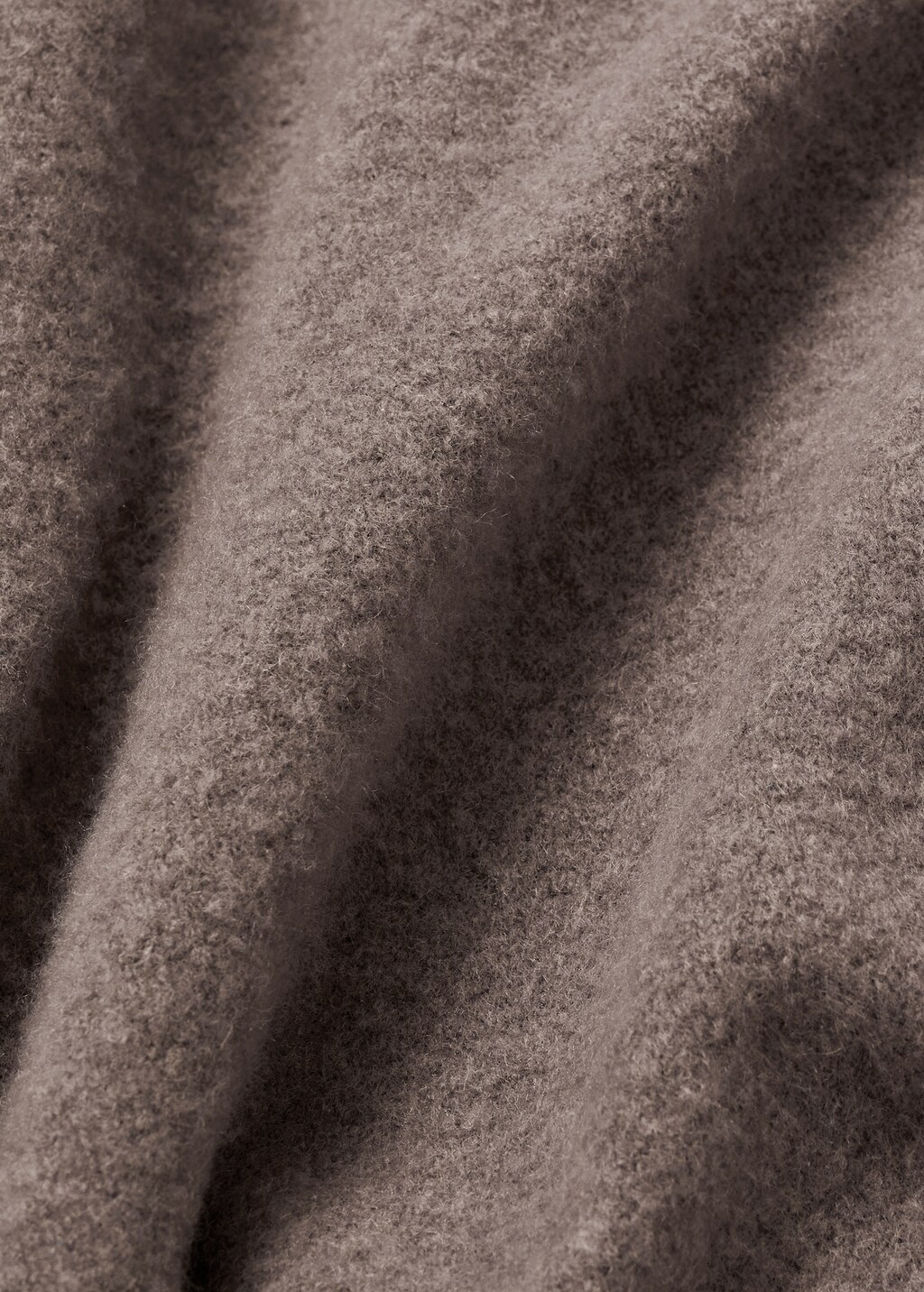 Turtleneck knit sweater - Light/Pastel Brown