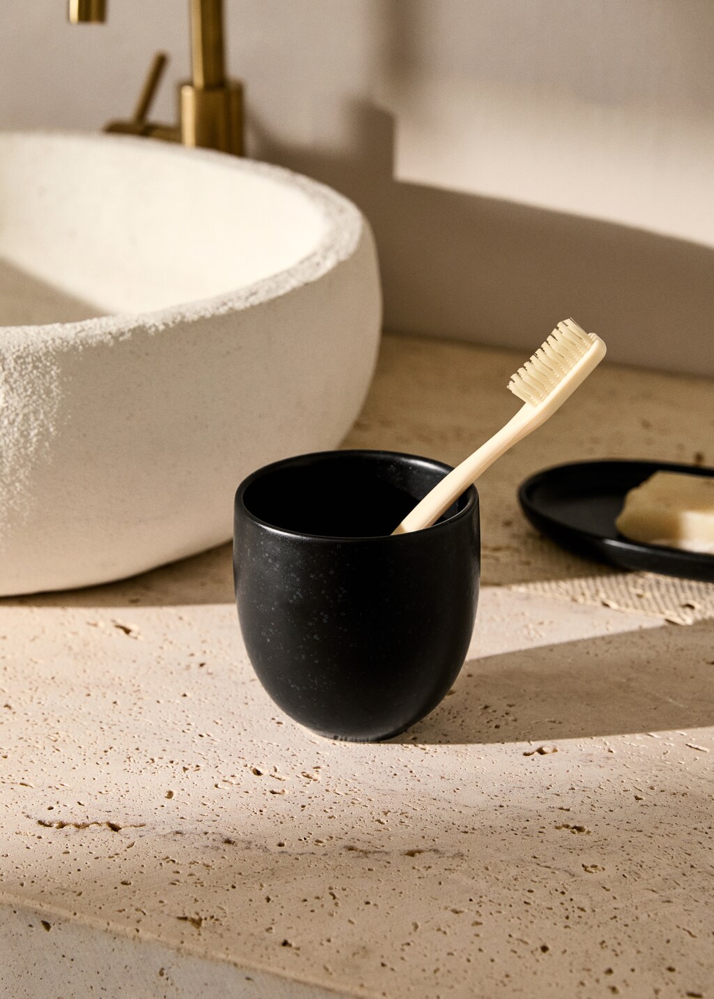 Brush holder lanzarot - Black