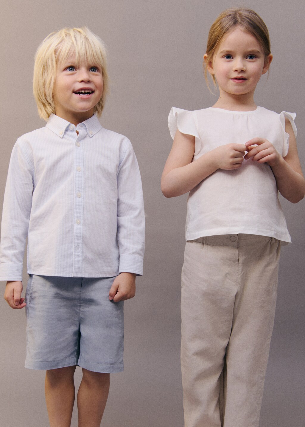 Ruffled blouse - White