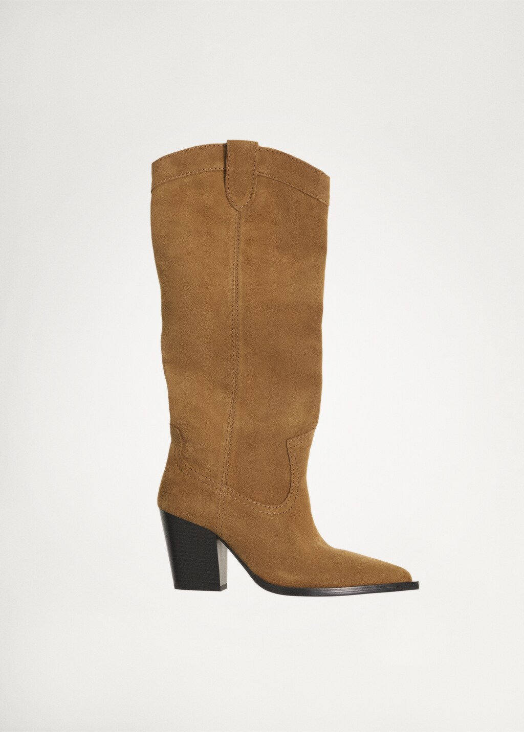 Cowboy leather boots - Black