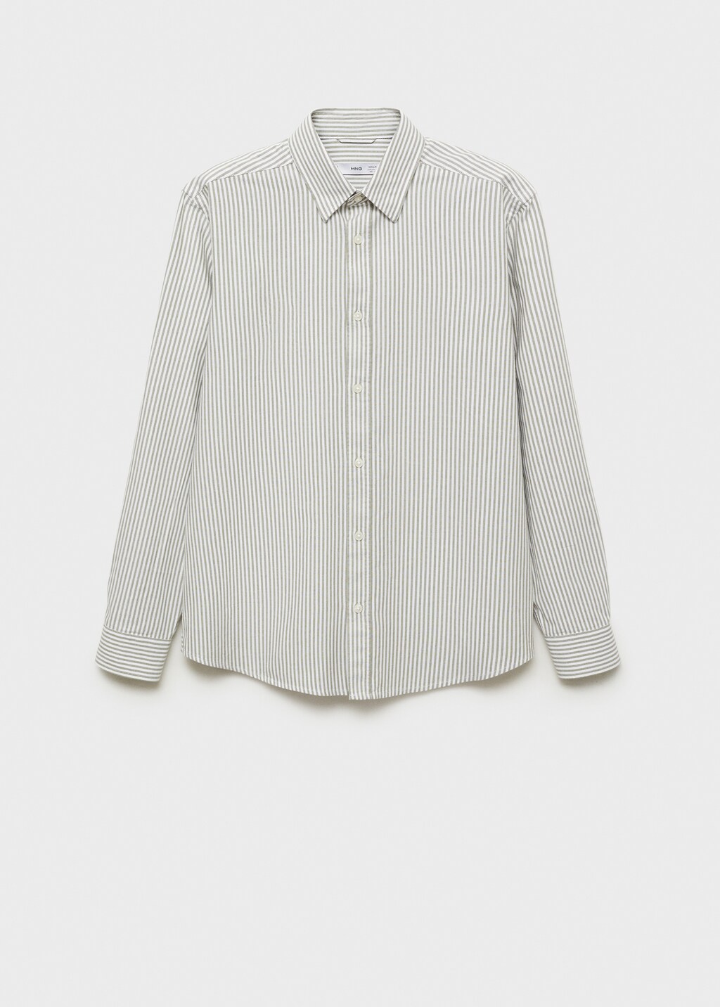 100% cotton kodak striped shirt - White