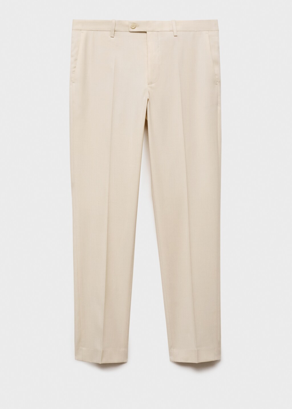 Milan slim-fit suit trousers - Beige