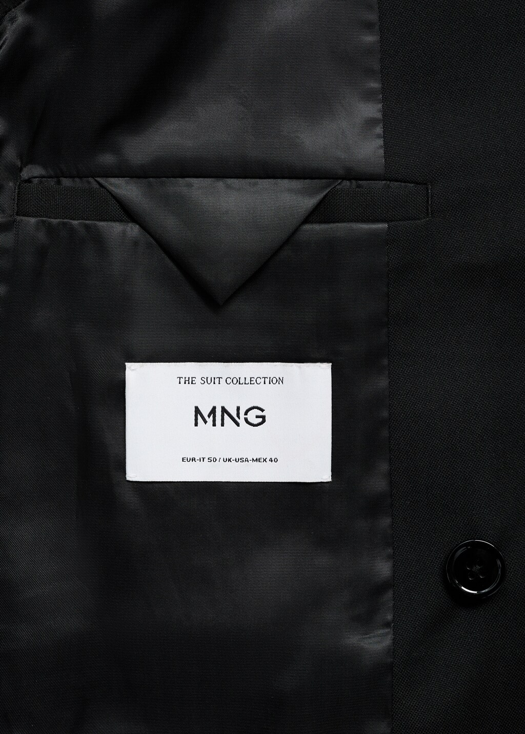 Boston regular-fit double-breasted suit jacket - Black