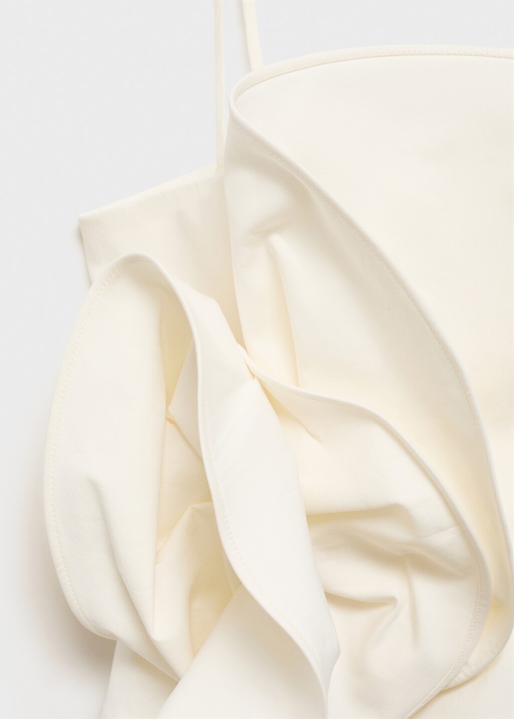 Maxi ruffle top - Off White