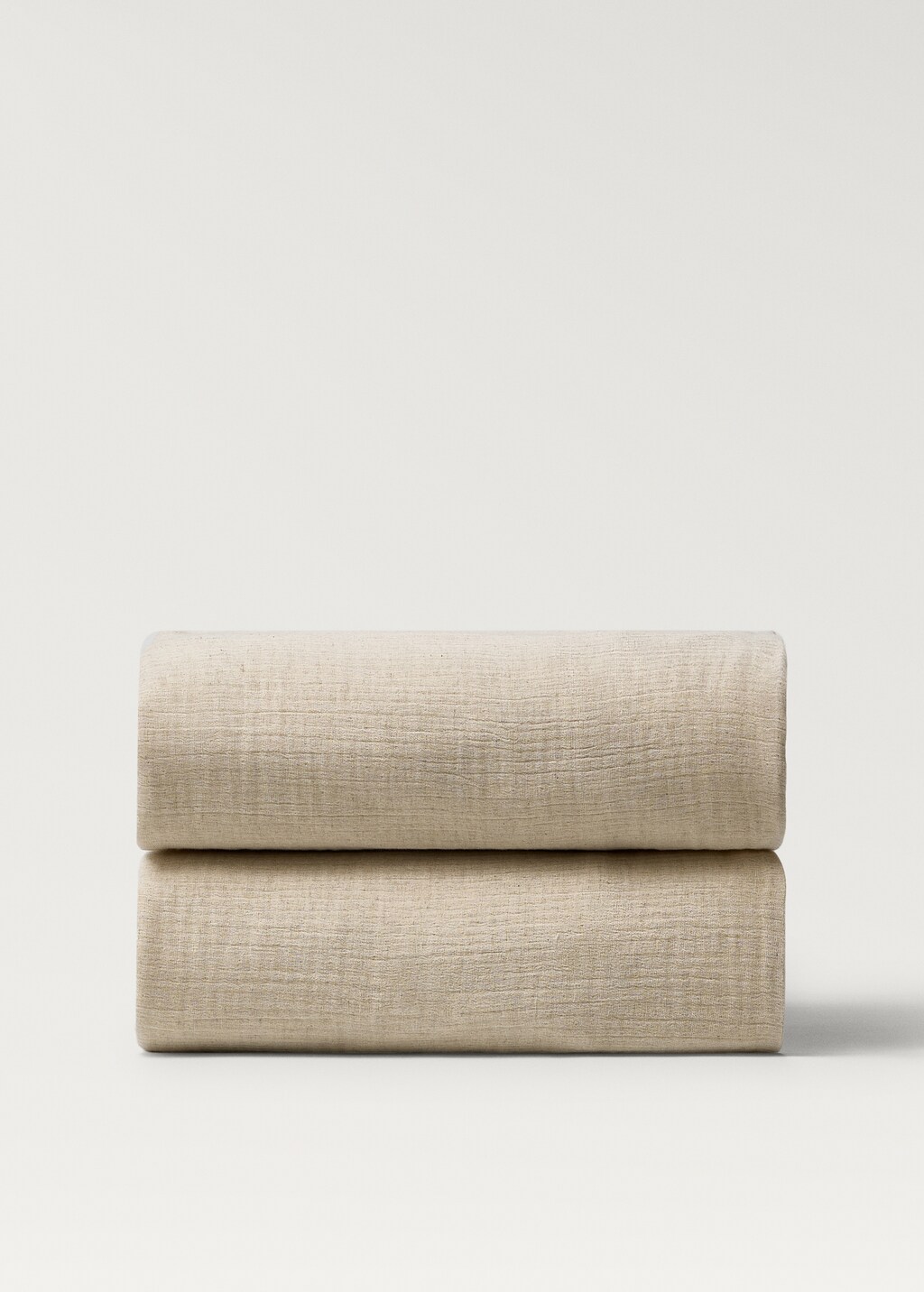 Soft reversible children's blanket - Sand