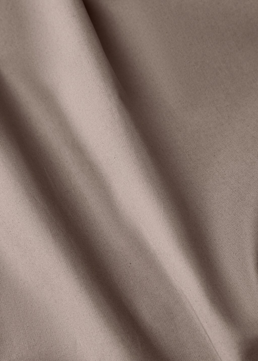 300-thread count cotton percale duvet cover for 90 cm bed - Light/Pastel Grey