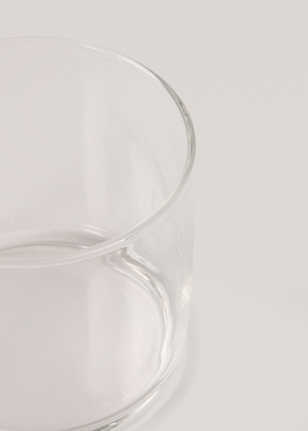 Borosilicate basic tumbler - Ice Grey