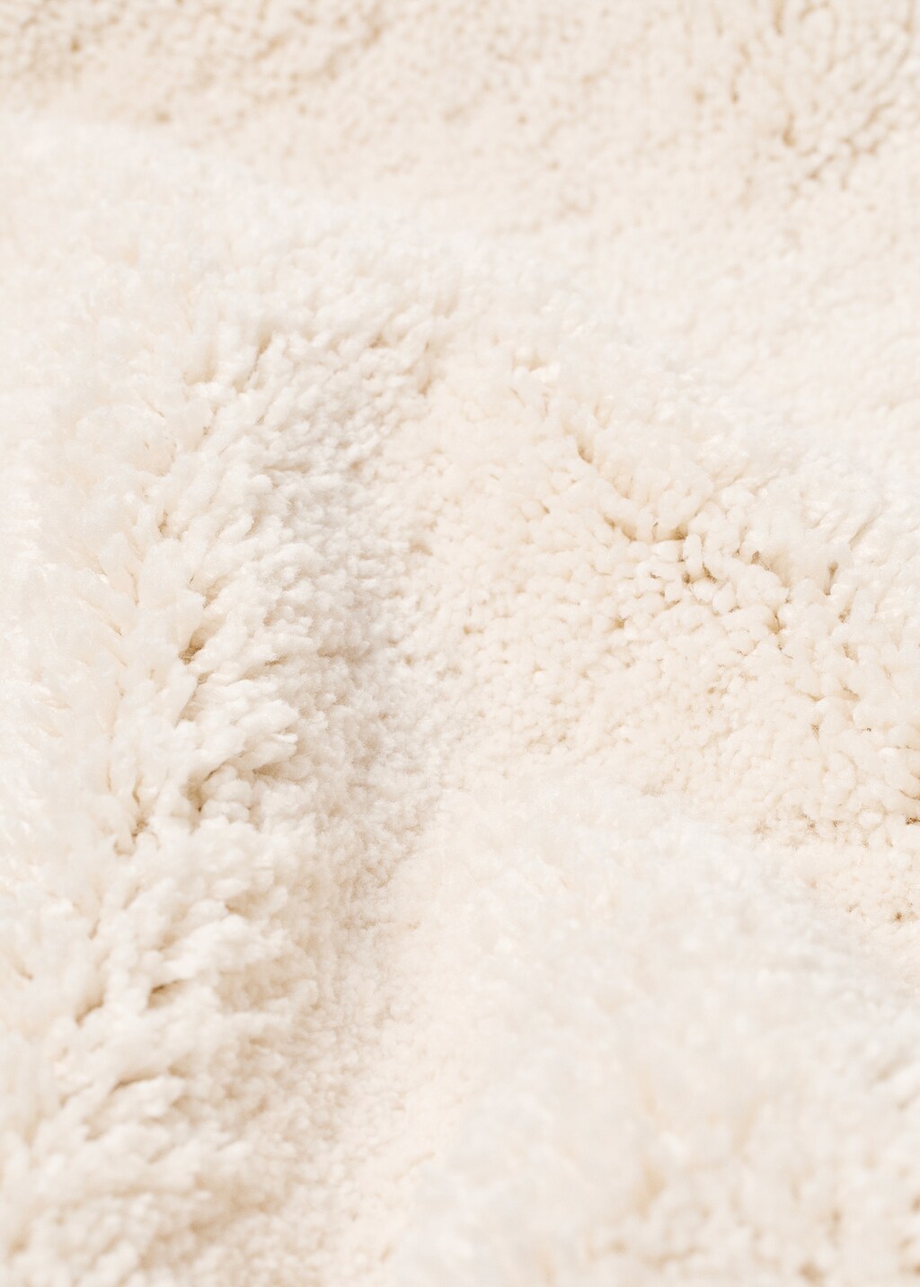 Pile carpet 130cm - Off White