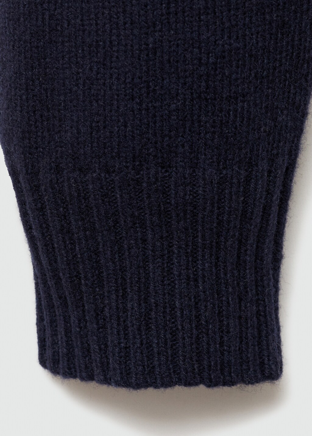 Knitted wool turtleneck sweater - Off White