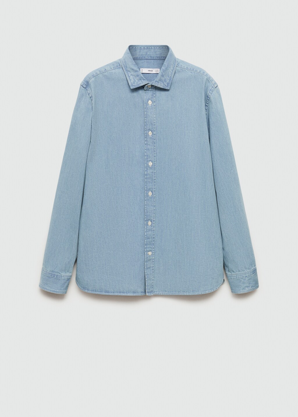 Regular fit denim shirt - Medium Blue