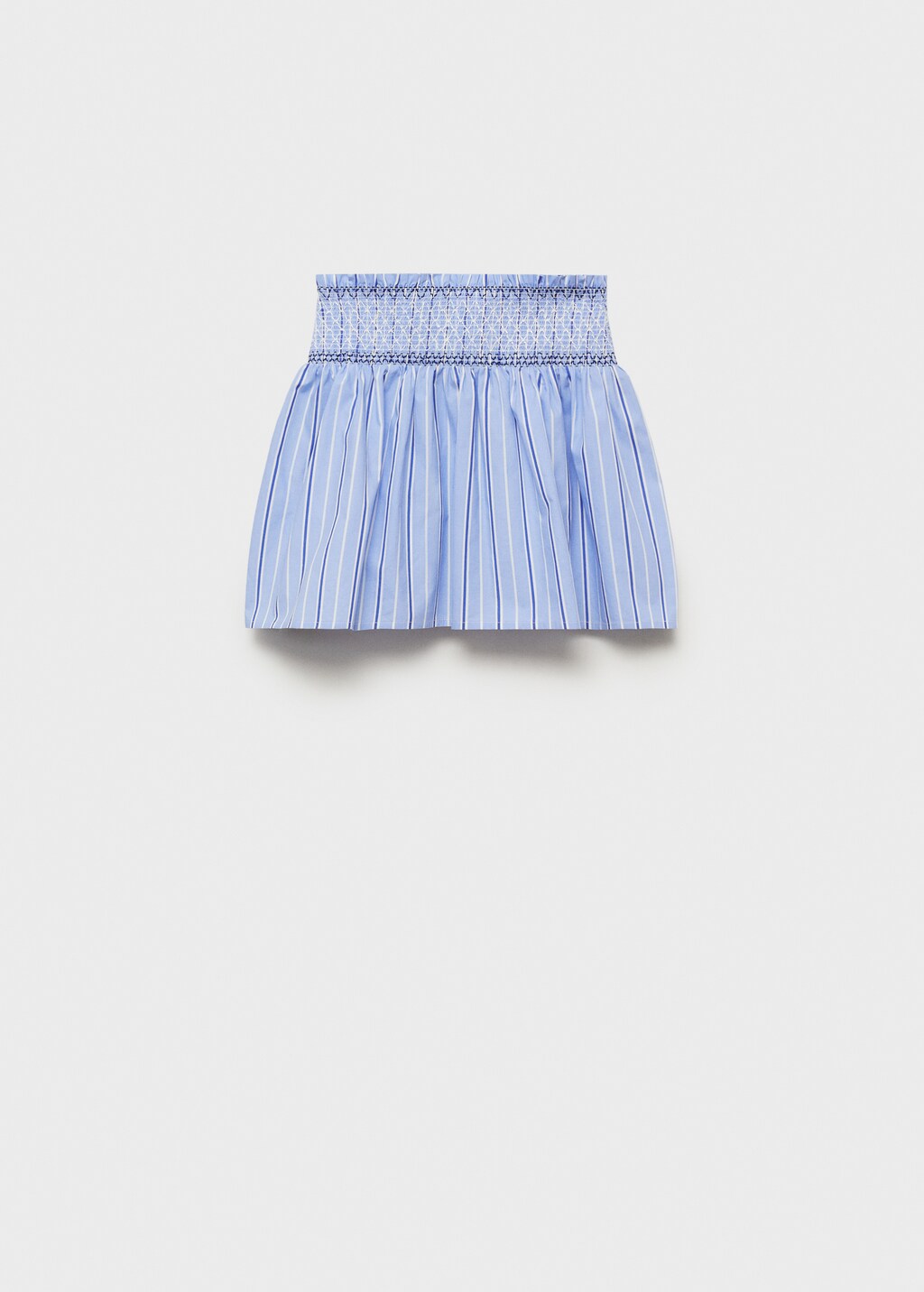 Short pleated skirt - Blue