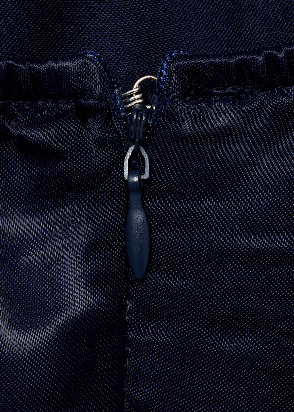 Long halter-neck dress - Night Blue