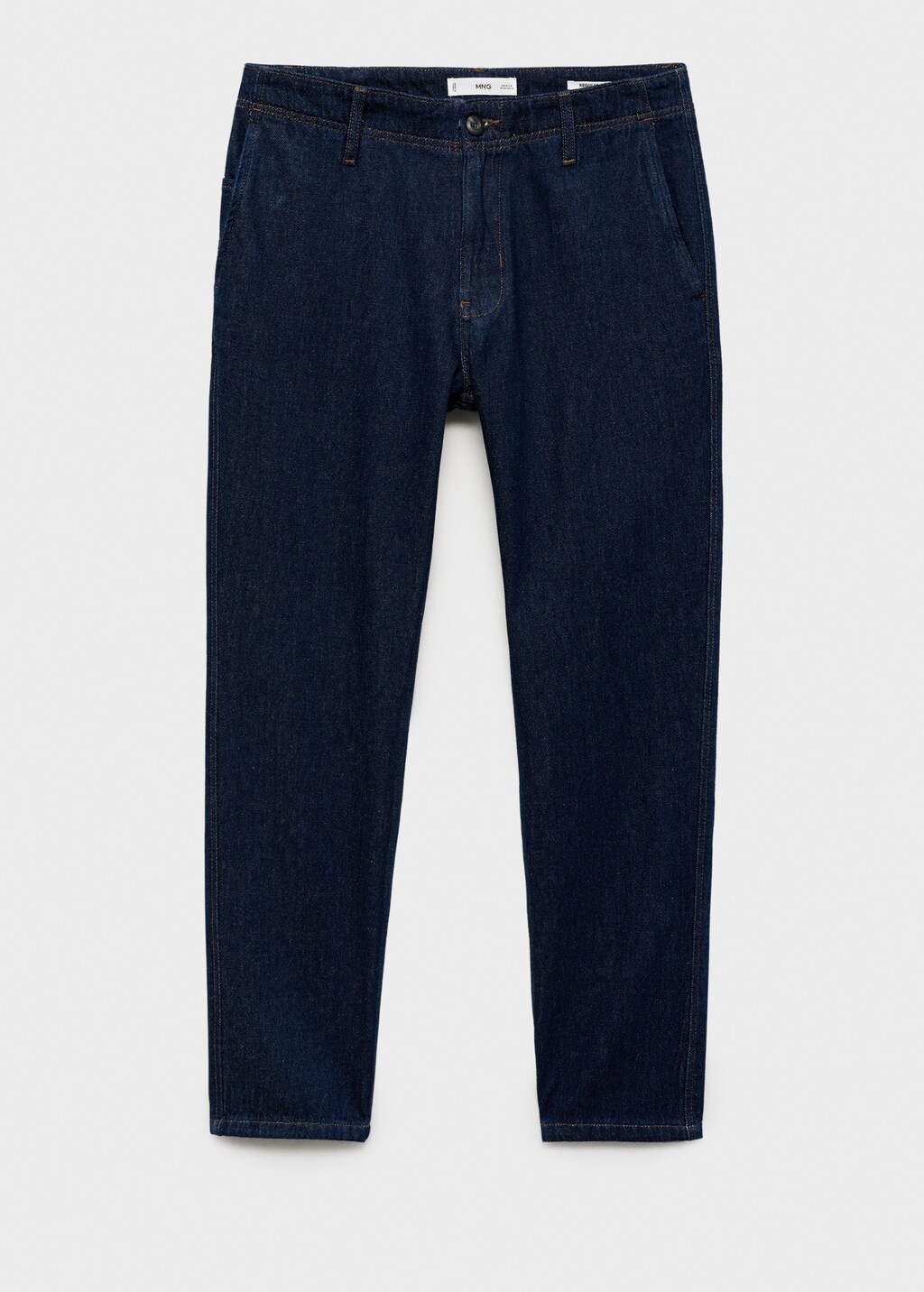 Regular-fit dark-wash jeans - Open Blue