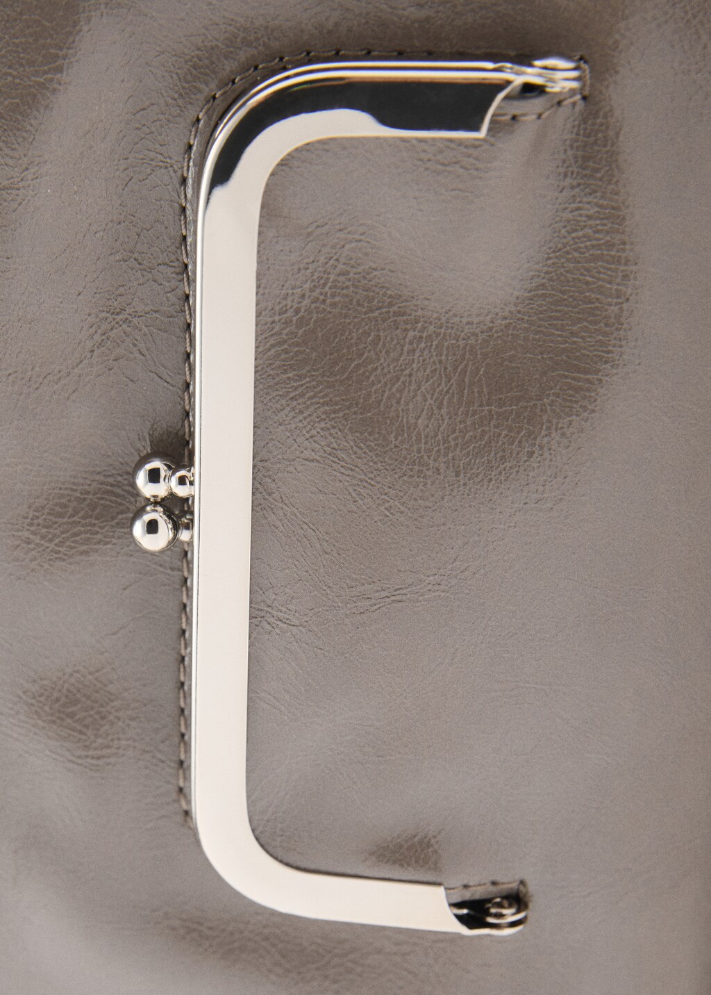 Shoulder bag with pochette pockets - Medium Grey