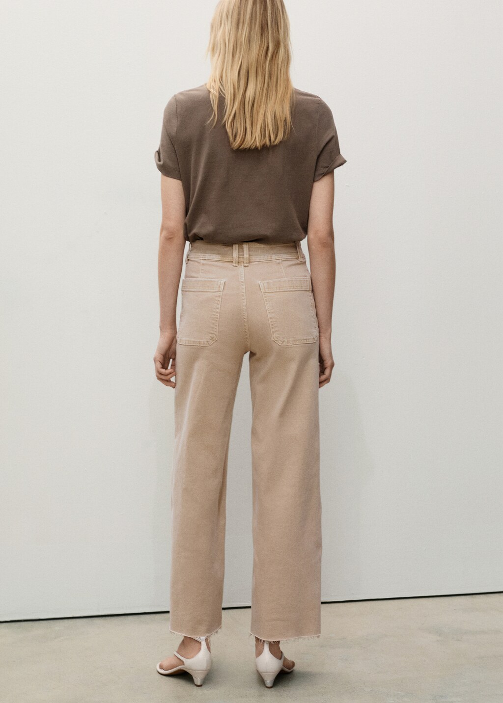 Catherin culotte high-rise jeans - Black denim