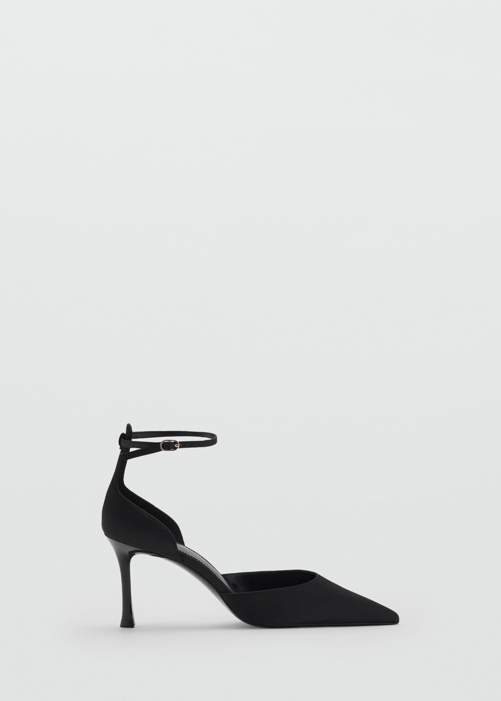 Ankle-cuff heel shoes - Black