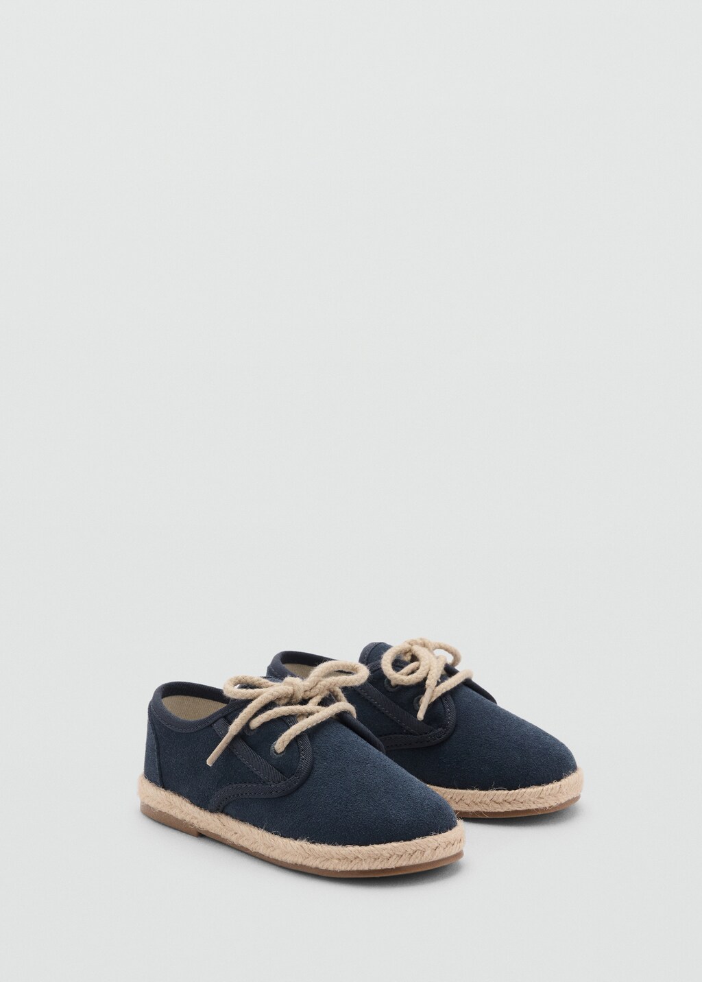 Lace-up leather shoes - Blue