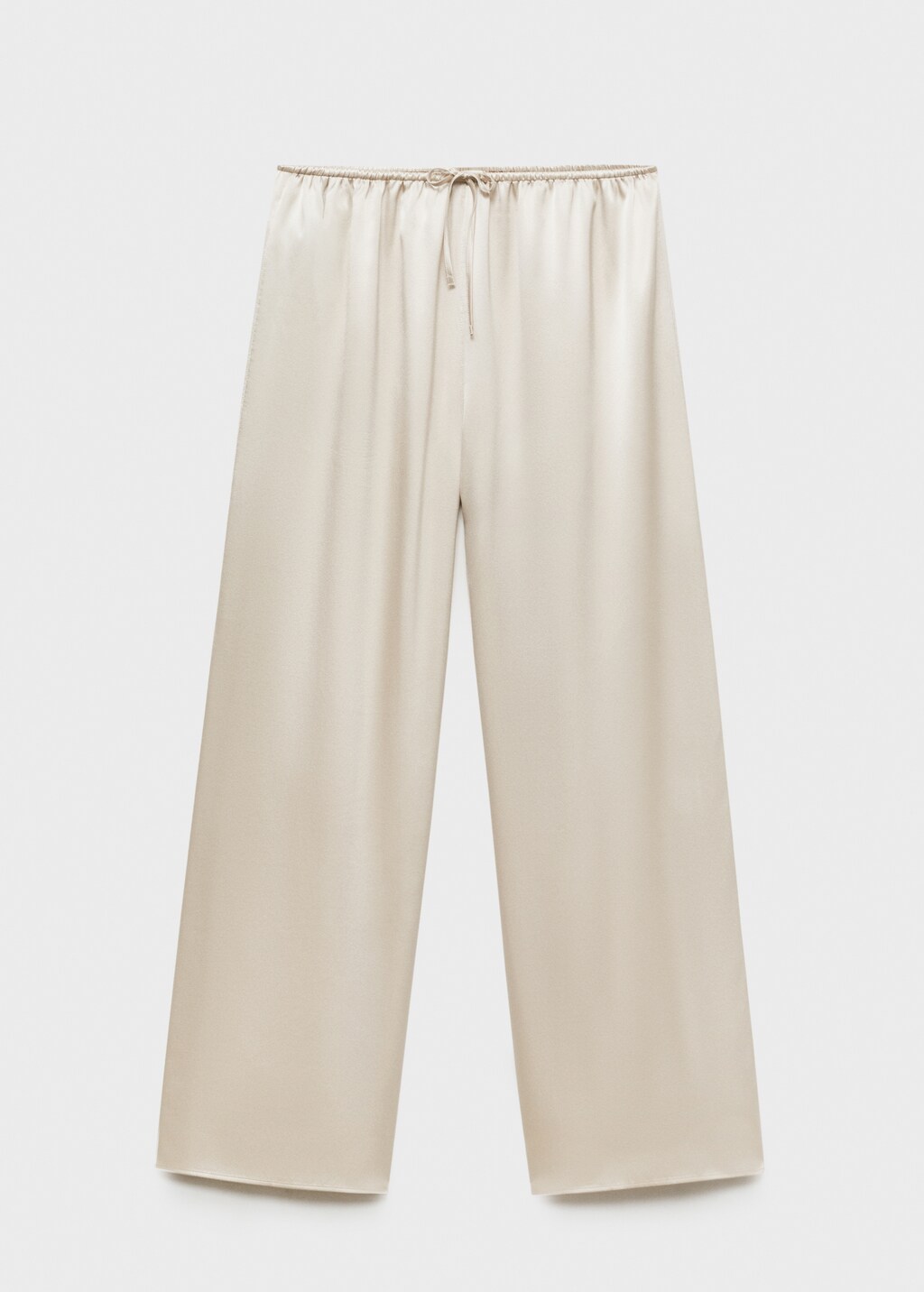 Silk pyjama trousers - Light/Pastel Grey
